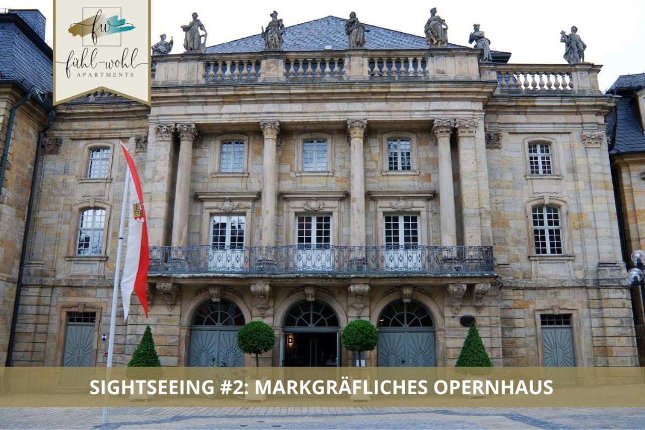 Semper Suite No1 - 2Zi Fewo 1-4 Pers, Balkon, Parkplatz, Hofgartennaehe Bayreuth Exterior photo