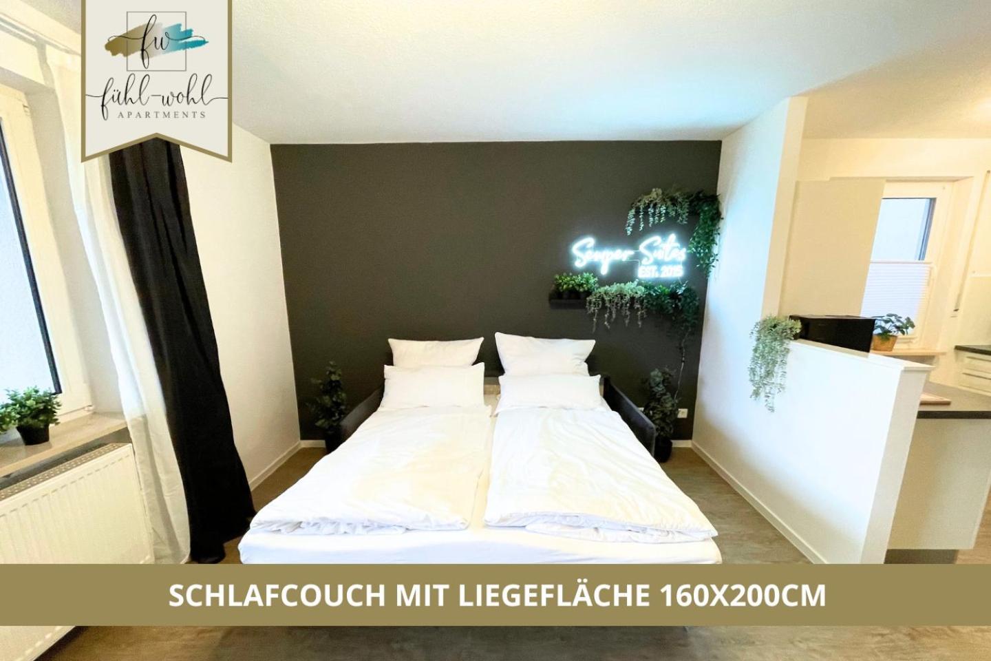 Semper Suite No1 - 2Zi Fewo 1-4 Pers, Balkon, Parkplatz, Hofgartennaehe Bayreuth Exterior photo